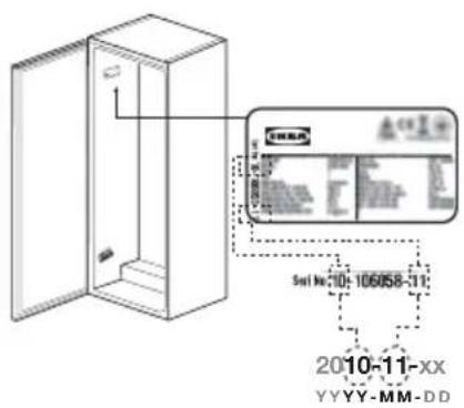 IKEA TYNNERÅS 805.680.79 - Onncahne n3denn - 3