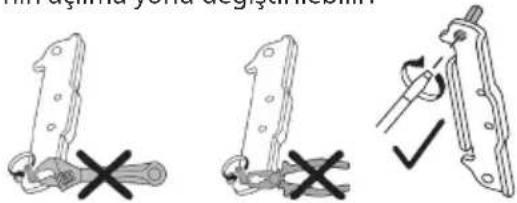 IKEA TYNNERÅS 805.680.79 - Kapi acilma yonunun deigistirilmesi - 1
