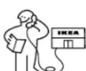 IKEA GENOMFRYSA 004.999.09 - Hvernig ná skal okkur begarvantar bjónustu - 1