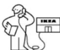 IKEA GENOMFRYSA 004.999.09 - OTeIN 3a CJIENPDAJXBEHO OBCJYKBAHE Ha ypeN IKA - 1