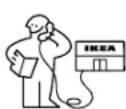 IKEA GENOMFRYSA 004.999.09 - Servizio assistenza dedicato per gli apparecchi IKEA - 1