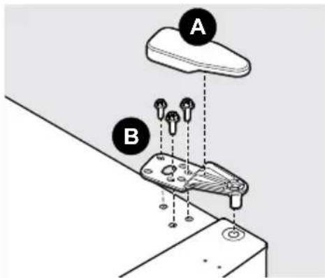 IKEA FRYSBAR 804.621.48 - Door removal and reversal instructions: - 1