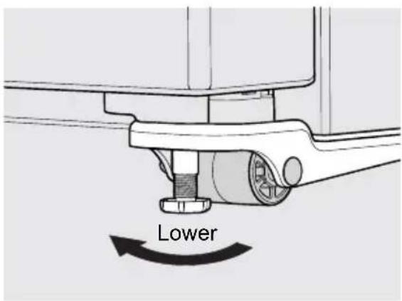 IKEA FRYSBAR 804.621.48 - Setting the Anti-tip bracket: - 1