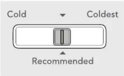 IKEA FRYSBAR 804.621.48 - Réglage de la température - 1