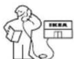 IKEA YTTERNÄS 505.683.54 - Як зв'язатися з нами, якщо вам необхідно наше сервісне обслуговування - 1