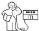 IKEA YTTERNÄS 505.683.54 - Как связаться с нами при необходимости обслуживания - 1