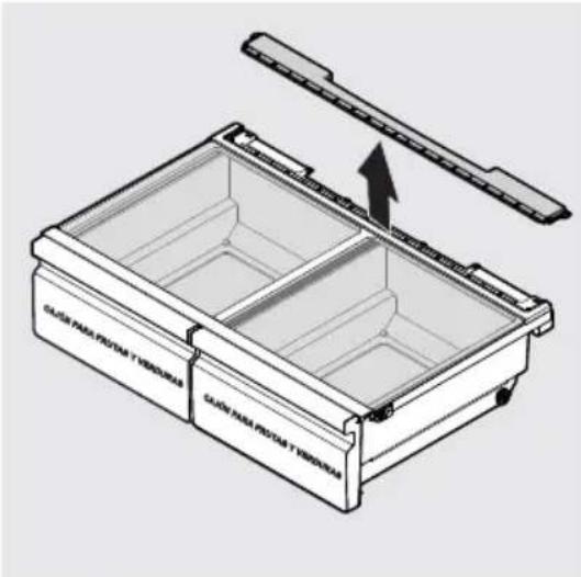 IKEA STJÄRNSTATUS 405.222.86 - Para retirar la membrana del control de humedad automático: - 1