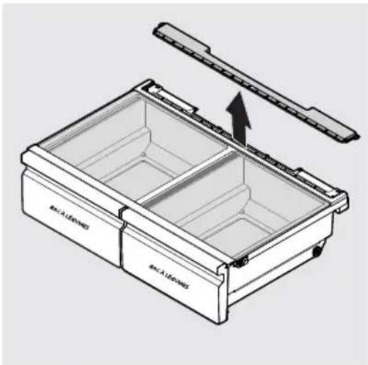 IKEA STJÄRNSTATUS 405.222.86 - Pour retirer la membrane d'auto-contrôle de l'humidité : - 1