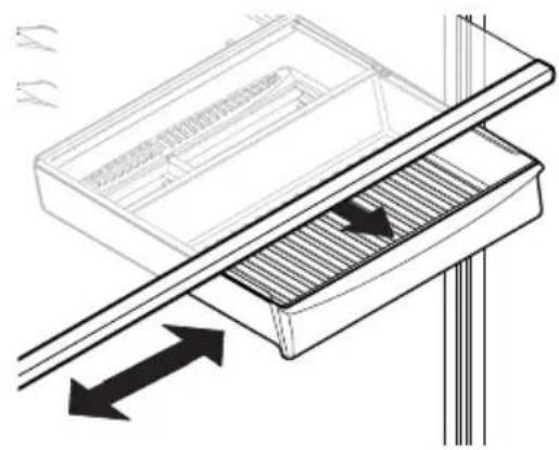 IKEA LAGAN 004.621.52 - Cajón deslizante para fiambres - 2