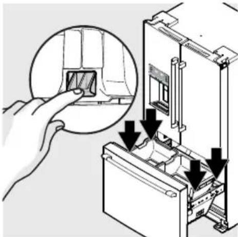 IKEA STJÄRNSTATUS - Para retirar la canasta superior del congelador: - 2
