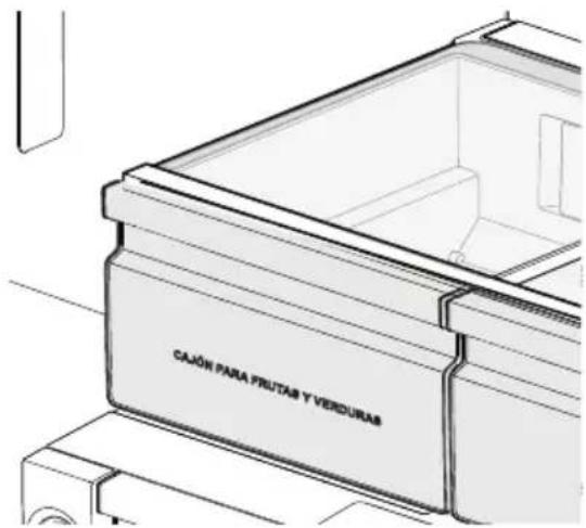 IKEA STJÄRNSTATUS - Para retirar el cajón para frutas y verduras para limpiarlo: - 2