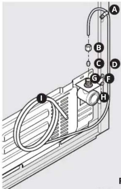 IKEA STJÄRNSTATUS - Pour raccorder la conduite d'alimentation en eau à la vanne d'admission en eau principale - 1