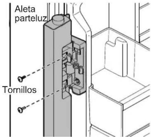 IKEA STJÄRNSTATUS - Para ajustar la aleta parteluz: - 1