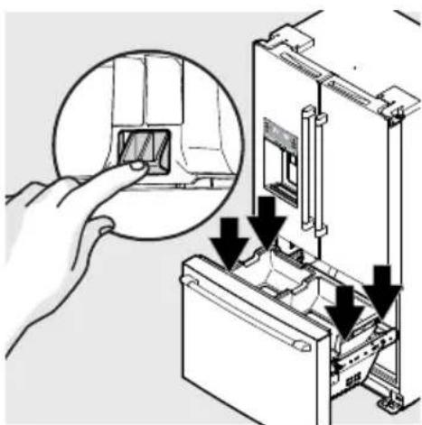 IKEA STJÄRNSTATUS - To remove the upper freezer basket: - 2