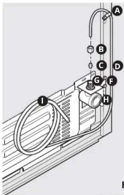 IKEA STJÄRNSTATUS - Para conectar la tubería de suministro de agua a la válvula de entrada de agua principal - 1