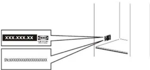 IKEA NUMRERAD 404.621.50 - Remplacer l'ampoule - 1