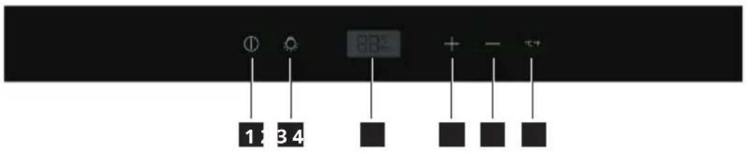 IKEA NUMRERAD 404.621.50 - Control panel - 1