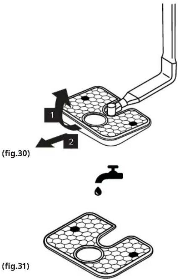 IKEA ÖSTVEDA 005.681.44 - Cleaning the filters - 3