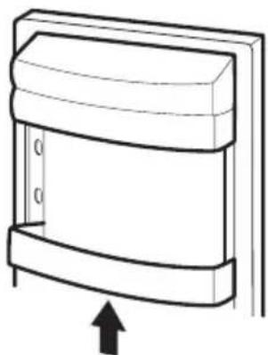 IKEA FÄRSKHET 304.621.55 - Cómo colocar los compartimientos de puerta - 1