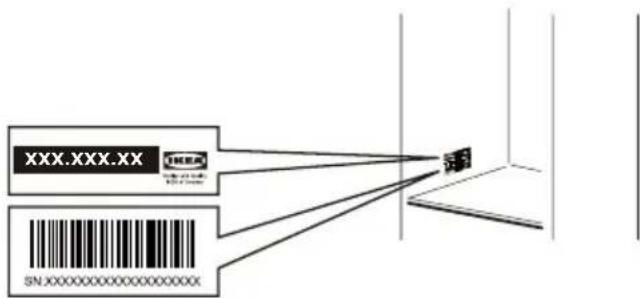IKEA FÄRSKHET 304.621.55 - Replacing the lamp - 1