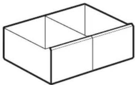 IKEA ÖVERSKÅDLIG 604.621.54 - Crisper drawers - 1