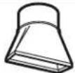 IKEA LAGAN 504.692.93 - Longueur maximale du conduit: - 1