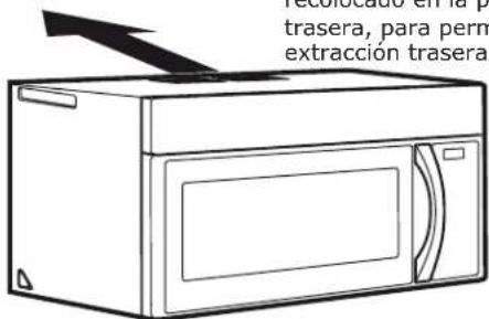 IKEA LAGAN 504.692.93 - EXTRACCIÓN TRASERA EXTERNA (CONDUCTO HORIZONTAL) - 1