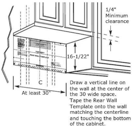 IKEA LAGAN 504.692.93 - REMOVING THE MICROWAVE OVEN FROM THE CARTON/ REMOVING THE MOUNTING PLATE - 5