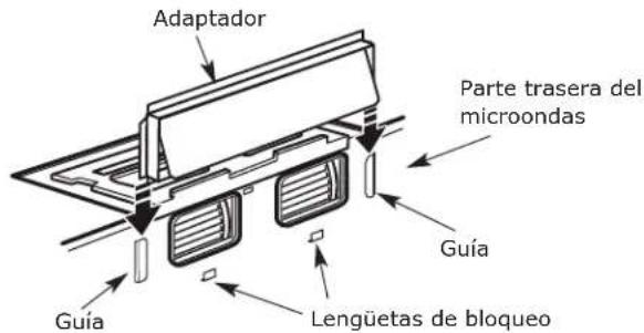 IKEA LAGAN 504.692.93 - B5. AJUSTE DEL VENTILADOR DEL MICROON-DAS PARA LA EXTRACCIÓN TRASERA EX-TERNA - 11