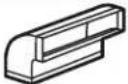 IKEA LAGAN 504.692.93 - Longueur maximale du conduit: - 5