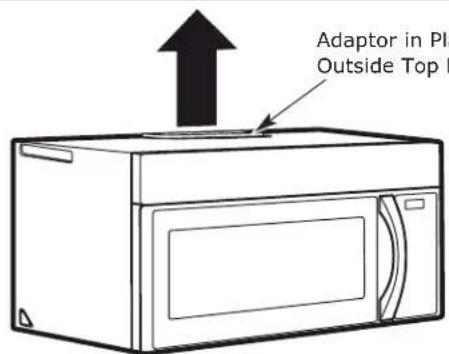 IKEA LAGAN 504.692.93 - OUTSIDE TOP EXHAUST (VERTICAL DUCT) - 1