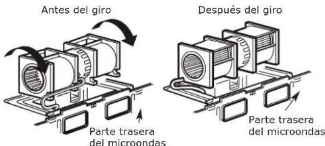 IKEA LAGAN 504.692.93 - B5. AJUSTE DEL VENTILADOR DEL MICROON-DAS PARA LA EXTRACCIÓN TRASERA EX-TERNA - 7