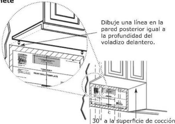 IKEA LAGAN 504.692.93 - UBICACIÓN DE LA PLACA PARA LA PARED DE BAJO DEL GABINETE - 2