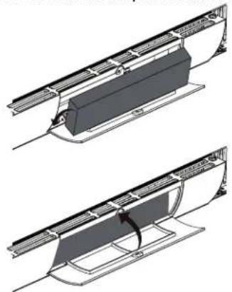 IKEA LAGAN 504.692.93 - A6. INSTALLATION OU CHANGEMENT DU FILTRE À CARBONE (OTRFILTER1)(OPTIONNEL) - 3