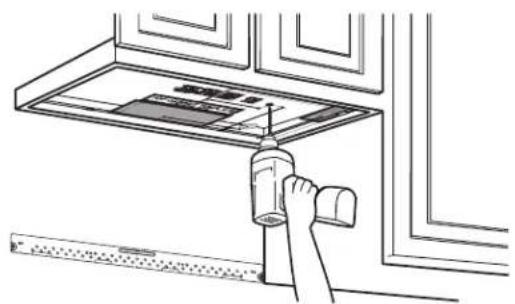 IKEA LAGAN 504.692.93 - B4. USE TOP CABINET TEMPLATE FOR PREPARATION OF TOP CABINET - 1