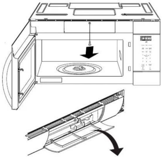 IKEA LAGAN 504.692.93 - A7. PUERTA DE ACCESO AL FILTRO FILTRO DE CARBÓN (UPPSEENDE) - 1