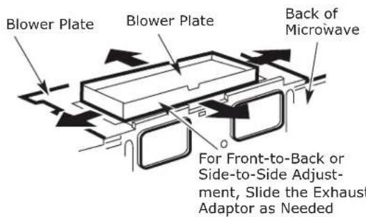 IKEA LAGAN 504.692.93 - C6. ADJUST THE EXHAUST ADAPTOR - 1