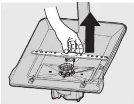 IKEA VILLKORLIG - Cleaning the lower spray arm - 1