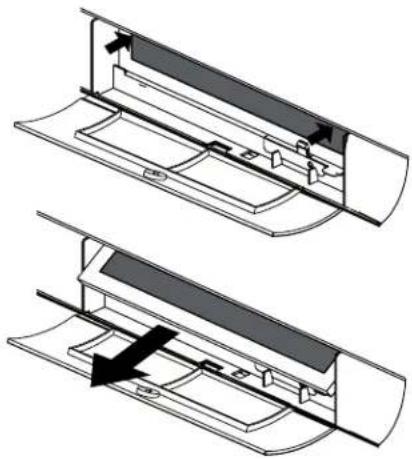 IKEA MEDELNIVÅ 004.692.95 - A7. PORTE D'ACCÈS AU FILTRE FILTRE AU CHARBON (UPPSEENDE) - 2