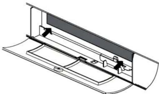 IKEA MEDELNIVÅ 004.692.95 - A7. FILTER ACCESS DOOR CHARCOAL FILTER (UPPSEENDE) - 4