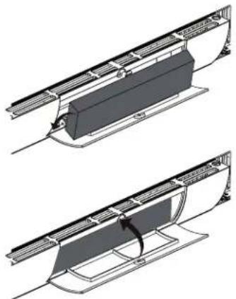IKEA MEDELNIVÅ 004.692.95 - A6. INSTALACIÓN O CAMBIO DEL FILTRO DE CARBONO (OTRFILTER1)(OPCIONAL) - 3
