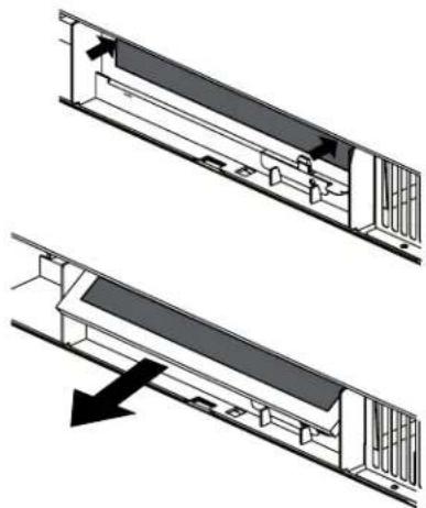 IKEA MEDELNIVÅ 004.692.95 - A5. INSTALLING OR CHANGE THE CHARCOAL FILTER (LAGAN and MEDELNIVÅ) - 2