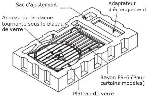 IKEA MEDELNIVÅ 004.692.95 - ENLEVER LE FOUR À MICRO-ONDES DU CAR-TON/ENLEVER LE PLATEAU DE MONTAGE - 1