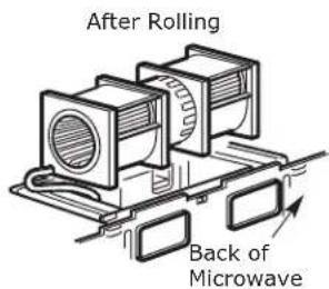 IKEA MEDELNIVÅ 004.692.95 - B5. ADAPTING MICROWAVE BLOWER FOR OUTSIDE BACK EXHAUST - 8