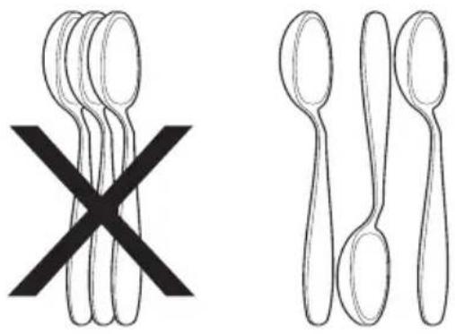 IKEA LAGAN 804.621.67 - Features and appearance of racks and silverware basket may vary from your model. - 2