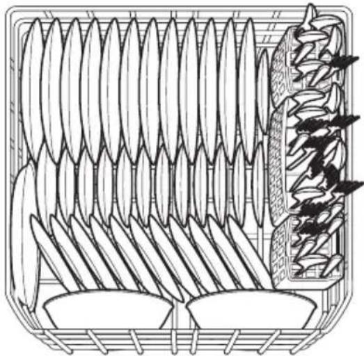 IKEA ESSENTIELL 605.222.85 - Carga del portaplatos inferior - 2