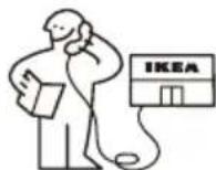 IKEA TILLREDA 405.901.57 - Hvernig á að ná í okkur ef pú parft á pjónustu okkar að halda - 1