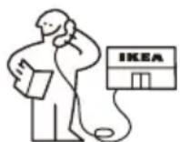 IKEA TILLREDA 805.901.55 - ¿Cómo contactar con nosotros si necesita nuestro servicio? - 1