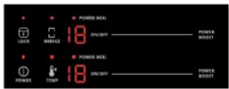 IKEA ÄLMESTAD 105.405.31 - Setting induction cooking zones - 1