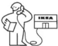 IKEA TILLREDA 204.970.23 - Comment nous joindre en cas de besoin - 1